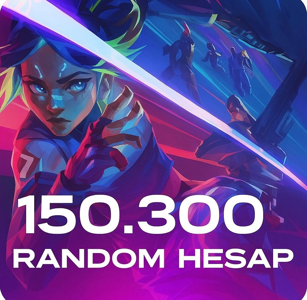 150-300 Skin Random Hesap