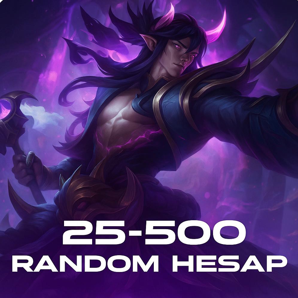 25-500 Skin Random Hesap