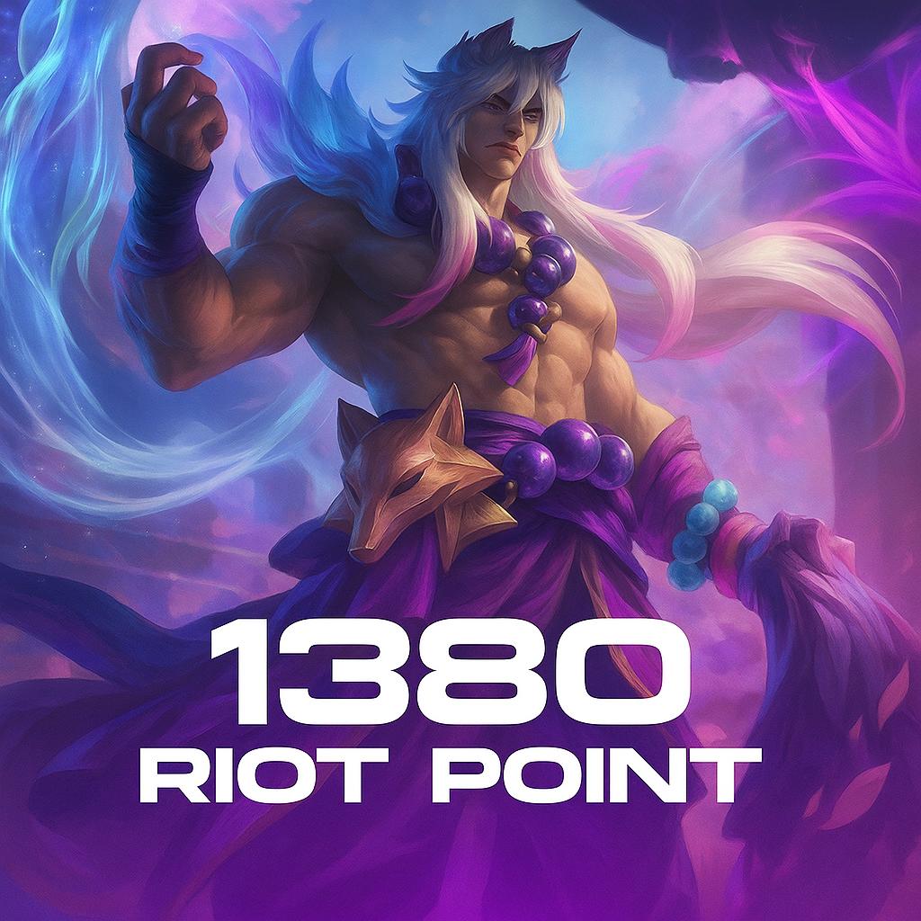 LEAGUGE OF LEGENDS 1380 RP