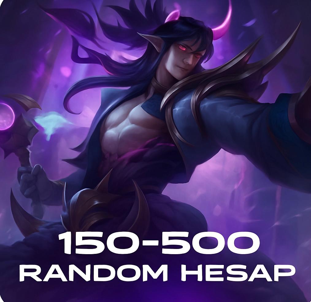 150-500 Skin Random Hesap