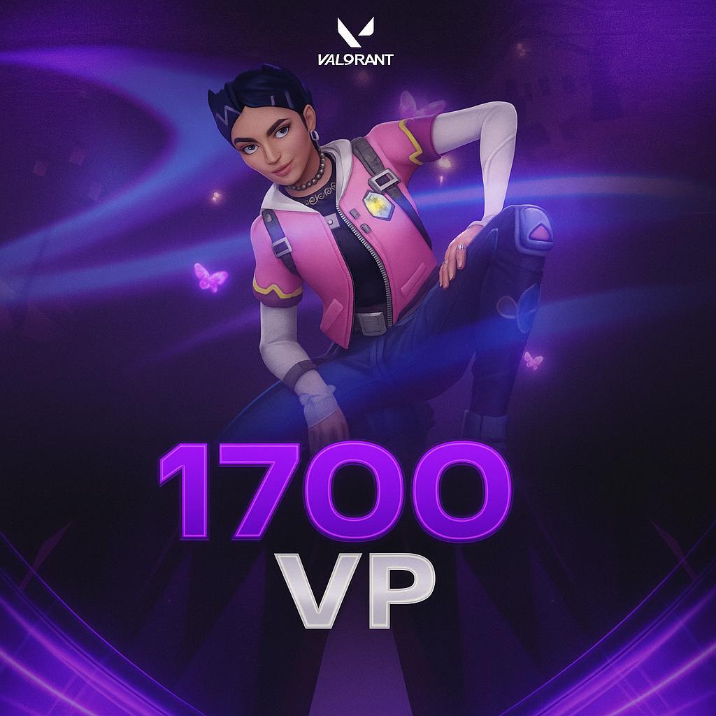 Valorant 1700 VP