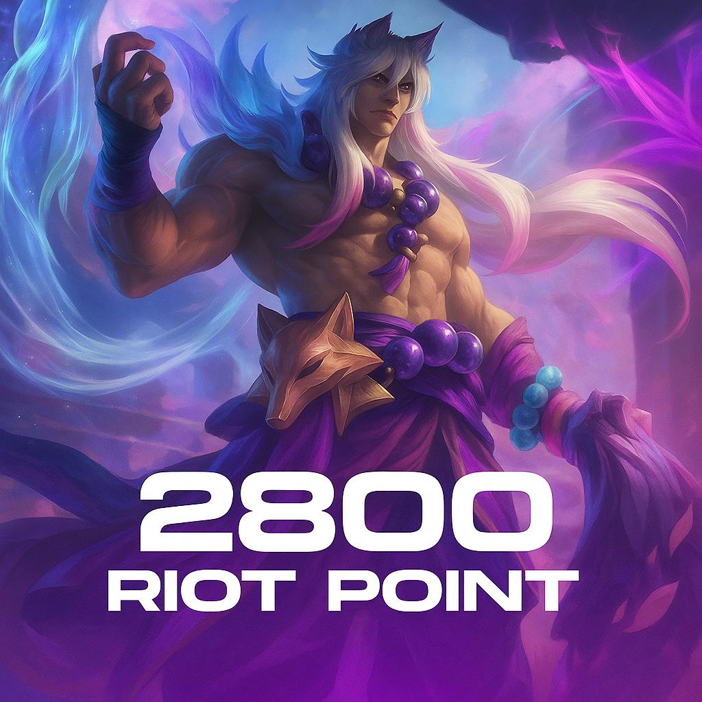 LEAGUGE OF LEGENDS 2800 RP