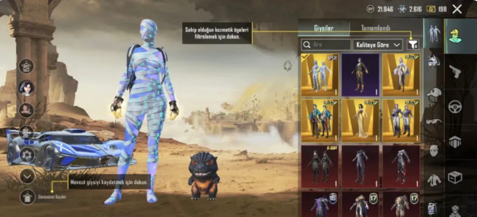 72 seviyeli mavi mumya şok fiyat