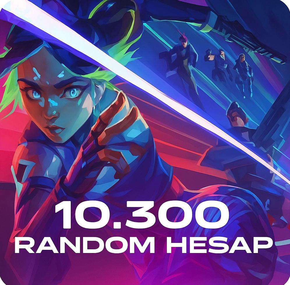 10-300 Skin Random Hesap